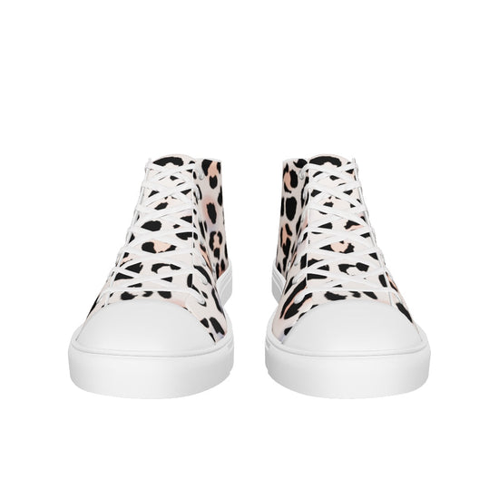 Frozen Fred Designer Men’s high top canvas shoes