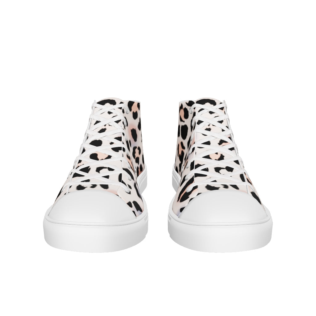 Frozen Fred Designer Men’s high top canvas shoes