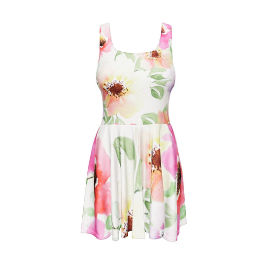 Frozen Fred Floral Skater Dress